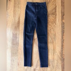 Zara Dark Wash High-Waisted Skinny Jeans Women’s Size 2
